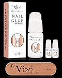 💖 Schneller, zuverlässiger und haltbarer professioneller Salon-Nagelkleber.