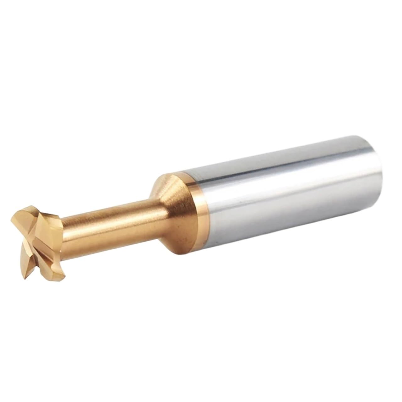 4mm 6mm 12mm Shank T Slot Milling Cutter Carbide Groove End Mill CNC Tool Machining Steel Metal Slotting Router Bits Diameter 3~16mm(H0.5,D10X60L)