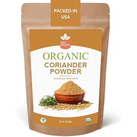 SPICY ORGANIC Ground Coriander Seed Powder Cover