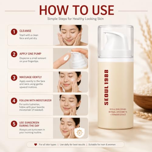 Image of SEOUL 1988 Eye Cream |Retinal Advanced Shot | Fine Lines and Skin Texture Care | Retinal Liposome | Fermented Bean, Wrinkle Care, Anti Aging, Skin Elasticity, Pigmentation, Brightening | Dark Circle | Under Eye Cream