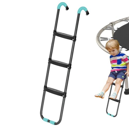 Échelle de trampoline universelle à 2 ou 3 marches en acier