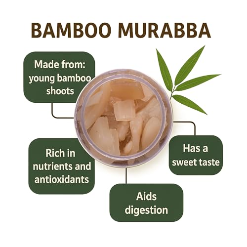 Image of Rajasthani Swaad Baas Ka Murabba For Height Fresh & Natural Bamboo Murabba | Bans Murabba Helps Increase Height Growth 900 Grams