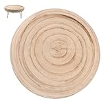 Présentoir multifonctionnel : servez fromages, amuse-bouches ou desserts sur ce plateau à fromage, plateau de service pour apéritifs ou plateau à gâteaux. il se transforme facilement en plateau décoratif, plateau à bonbons, plateau pour bougies chauffe-plat ou plateau rond décoratif