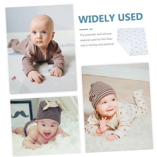 Tapis de chaise haute pour bébé antidérapant et imperméable