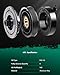 SCITOO AC Compressor Clutch Fit for Acura MDX 3.5L 2003-2006, for Acura TL 3.2L 2004-2008, for Acura TL 3.5L 2007-2008, for Honda Accord 3.0L 2003-2007 CO 10736C
