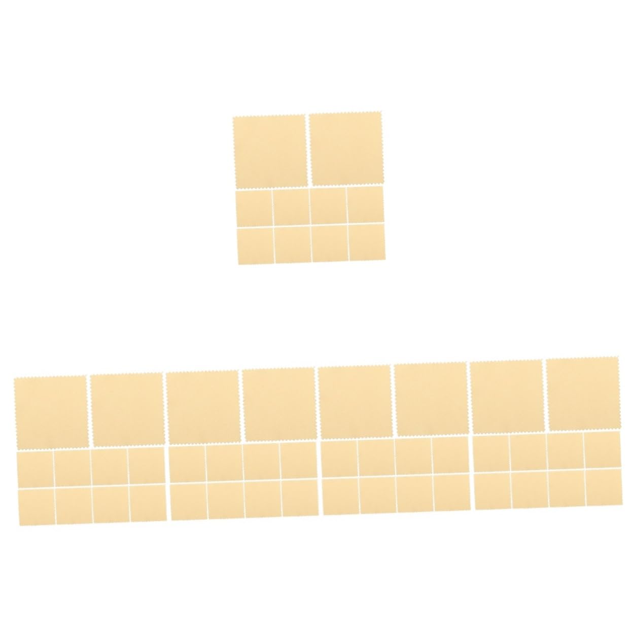 NUOBESTY 150 Piezas paño de limpieza de plata limpiar plata cleanseen paños joyas paños de limpieza de diamantes paño plateado para limpiar lente paño de pulido joyería de plata