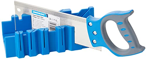 Silverline 335464 Gehrungslade mit Säge 300 x 90 mm