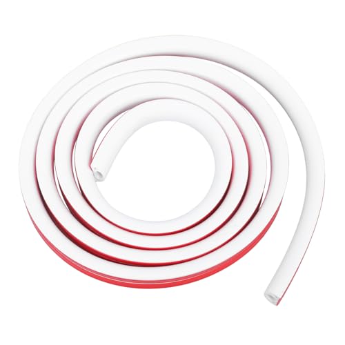 NUOBESTY 1 Roll Self Adhesive Decorative Cord Cover for Wall Floor Cable Concealer Durable Cord Management for Home Office Schools Gyms