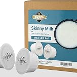 Barista Italiano - Skinny Milk Pods - 60 Pods Compatible with Dolce Gusto* machines (MILK LOW FAT, NO SUGAR ADDED, 60 Capsules, 60 Servings)