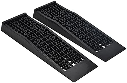 DAYUAN 2pcs 5 Ton Heavy Duty Low Rise Car Ramps Plastic Kerb Ramps Car ...