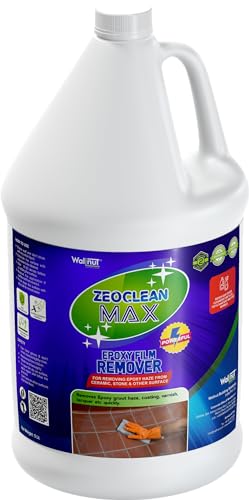 Image of Zeoclean Max (1 Lt.), Epoxy Grout film remover, Epoxy haze remover, Epoxy Film remover, Epoxy PU Paint remover, PU remover
