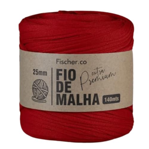 Fio de Malha Fischer Extra Premium - 140m - 270g - Ferrari 67