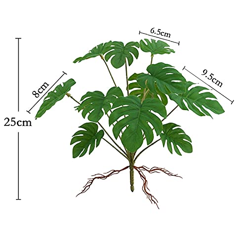 Newrys Artificial Plants,Artificial Mini Bonsai,Artificial Plant Fade-Less Full Of Vitality Ornamental Luxury Patterned Green Simulation Plant For Home 2 #TOP4