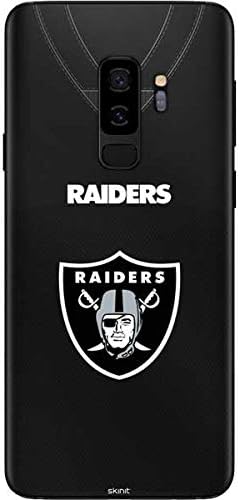 Skinit Decal Phone Skin Compatible with Samsung Galaxy S9 Plus - Officially Licensed NFL Las Vegas Raiders Team Jersey Design