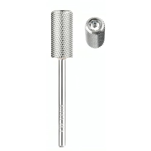 Miniatura 5 de Kiara Sky Broca universal de barril grande para lima electrónica  con borde de seguridad para el cuidado de cutículas y uñas  Sin recubrimiento