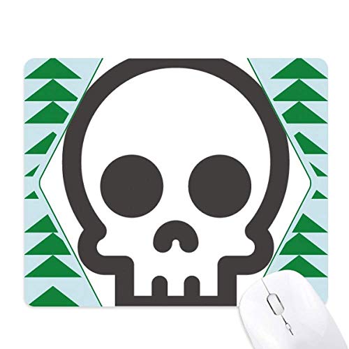 Tapis de souris smiley squelette pour éviter les glissements de bureau