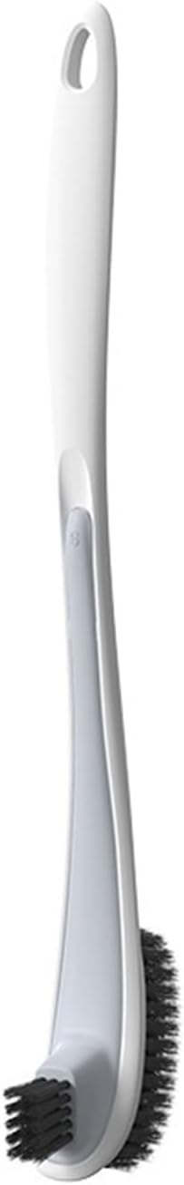 Toilet brush Creative Soft Bristles Toilet Brushes Double Sided Plastic Cleaning Double Hockey Toilet Brush In Bathroom Tools Wc
