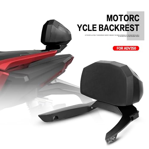 Appui-dos de siège passager arrière moto avec coussin ergonomique