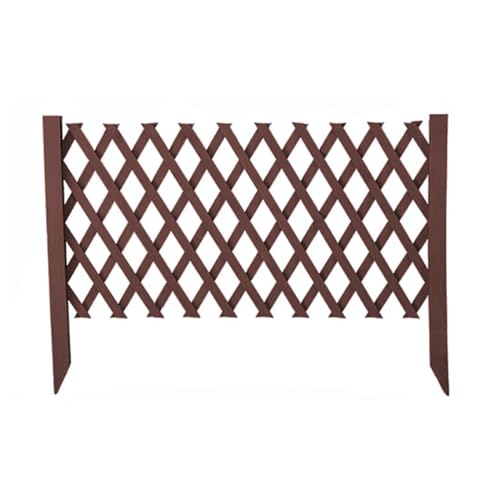 Treillis d'intimité extérieur réglable en bois pour stopper le vis-à-vis