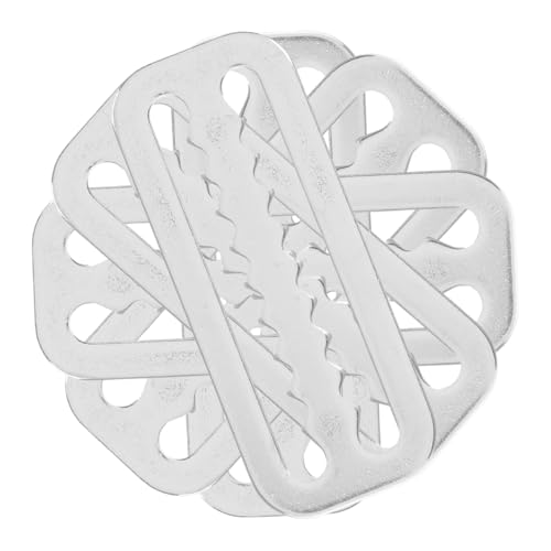 CORHAD 5pcs Diving Belt Buckle Stainless Steel Gear Buckle Weight Belt Slider Diving Webbing Retainer for Scuba Snorkeling