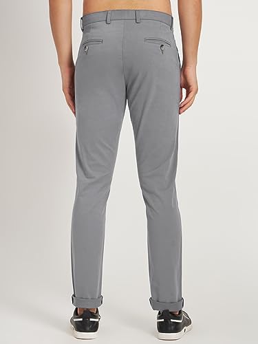 Image of KARGEENS Men Kargeens Men's Cotton Slim Fit Casual Chinos Trousers for Men Stylish