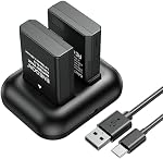 EN-EL14/EN-EL14a ENEGON Replacement Battery 1500mAh(2-Pack) and Rapid Charger kit for Nikon D3100,D3200,D3300,D3400, D3500, D5100, D5200, D5300, D5500, CoolpixP7000,P7100,P7700,P7800 DSLR