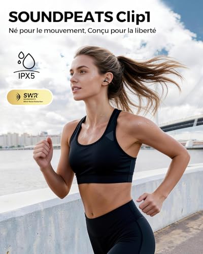 SoundPEATS H3 écouteurs Bluetooth et Clip1 mini enceinte étanche - 7