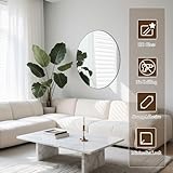 Zoom IMG-2 tskdkit specchio da parete ovale Zoom IMG-2 tskdkit specchio da parete ovale