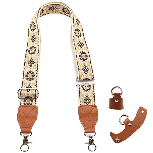 Image of LEMEDE Purse Strap Replacement Crossbody 1.5 inch Wide Shoulder Strap Adjustable Straps Handbag Strap Replacement Belts