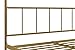 Novogratz 4195239N Marion Canopy Bed, Queen, Gold Gold Queen