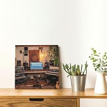 KCNDFOEPAV Decorative Painting Wall Art for Living Room music studio Canvas Paintings Artwork for Walls Modern Wall Decor Posters Abstract Pictures for Hallway Office