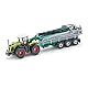 siku 1827, Claas Xerion Traktor mit Fasswagen, 1:87, Metall/Kunststoff, Grün, Ausschwenkbarer Schleppschlauchverteiler