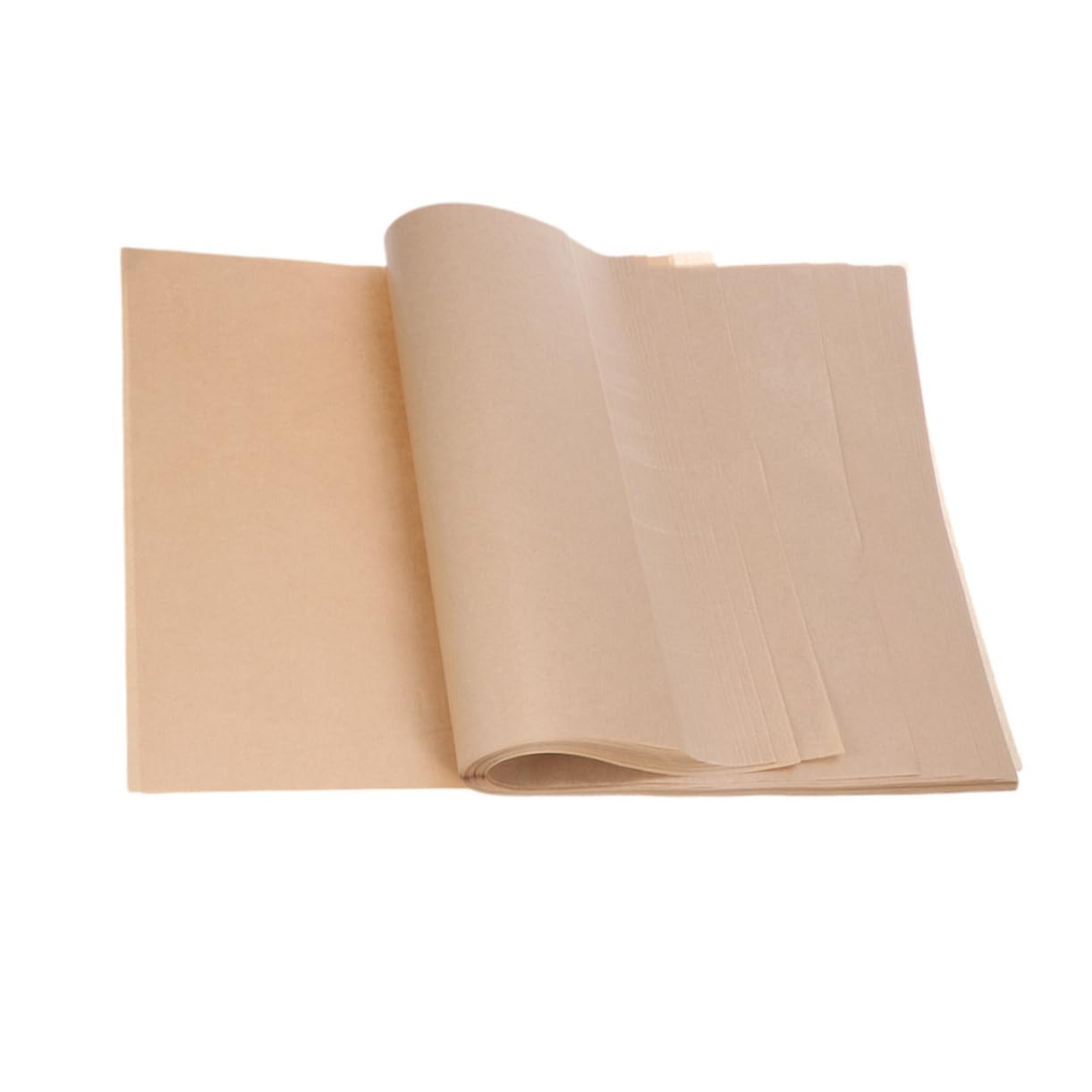 Papel para hornear antiadherente PRETYZOOM de pergamino conveniente de 100 hojas