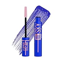 Maybelline New York Sky High Blue Mist Mascara für extreme Länge & volles Volumen, Wimperntusche in Blau für einen strahlenden Augenaufschlag, Tower Flex Bürste & Bambusextrakt, Definition