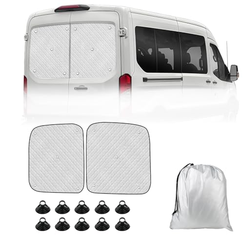 Pare-soleil pour Ford Transit Mk8 isolant thermique intérieur idéal pour camping et aménagement