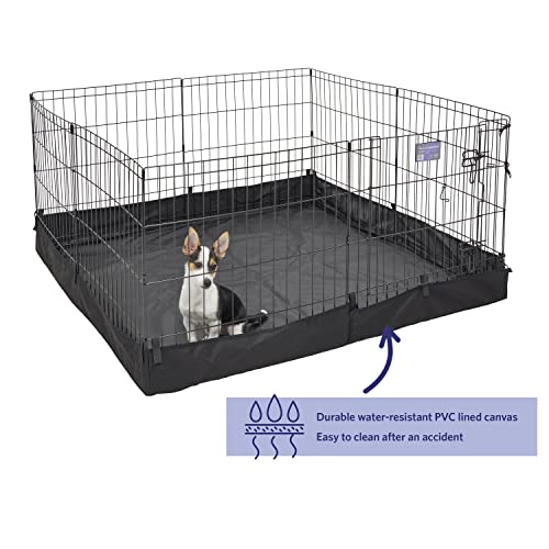 MidWest Homes for Pets Square Exercise Pen Fabric Mesh Bottom by MidWest Homes for Pets - Image 2