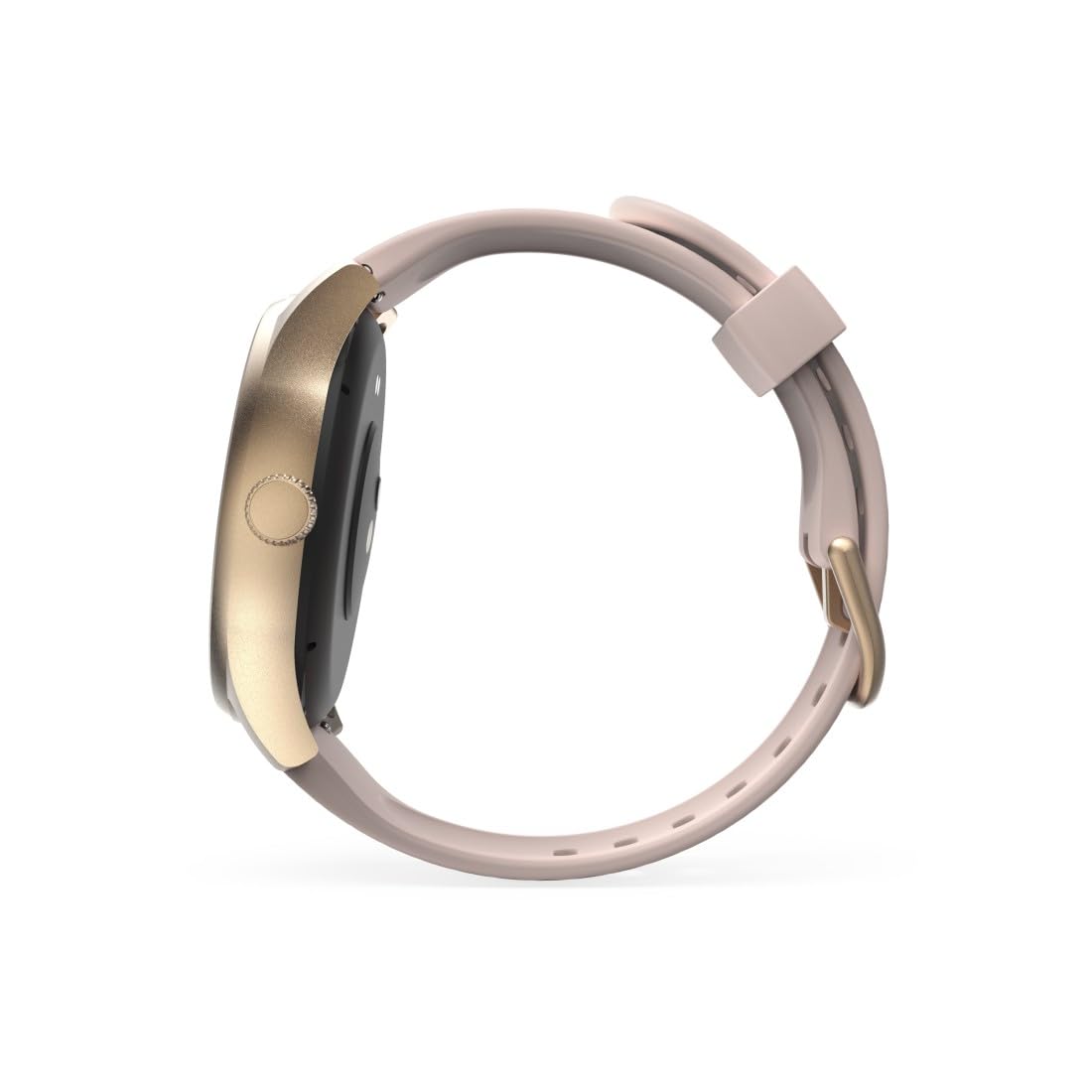 Hama Smartwatch (Farbdisplay 1,38“, Telefonfunktion, Whatsapp, E-Mails etc., Sprachassistent, Wasserschutz IP68, Schlafmonitor, 100 Sportarten + Herzfrequenz, Blutsauerstoff, Kalorien etc.) rosé