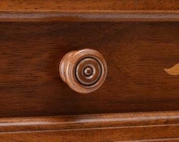 Amazon｜イタリア製 モービルハウス社 チェスト 4段 象嵌入り [幅76×奥