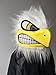To.beone Plush Eagle Mascot Head Costume Animal Mask Head Adult
