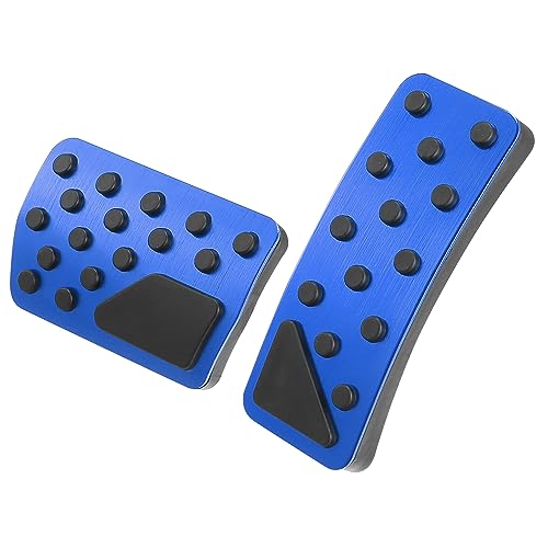 DFFHW Juego de pastillas de freno y acelerador for Jeep (2011-2021), color rojo y azul