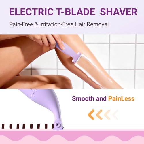 Rasoir electrique jambes et corps pubien etanche haute precision - 4