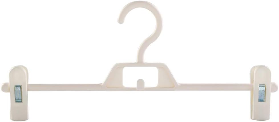 Drying Rack Hanger Multi-Function Household Pants Hanger Storage Underwear Skirt Clip Multi-Layer Pants Hanging Shelf PP Hanger (Color : White) Shelf (Gray) (White)