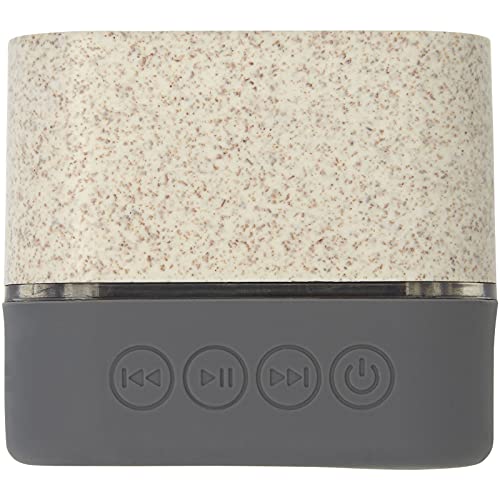 Aira - Altoparlante in paglia di grano taglia unica colore: bluetooth beige