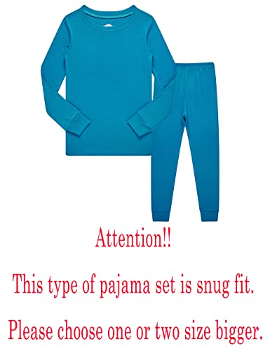 Image of Family Feeling Little Big Boy Pajamas Sets 100% Cotton Pjs Kids Jammies