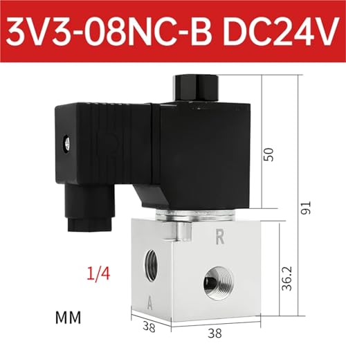 Électrovanne à vide 3V3 haut débit DC24V, l'excellence de l'automatisation