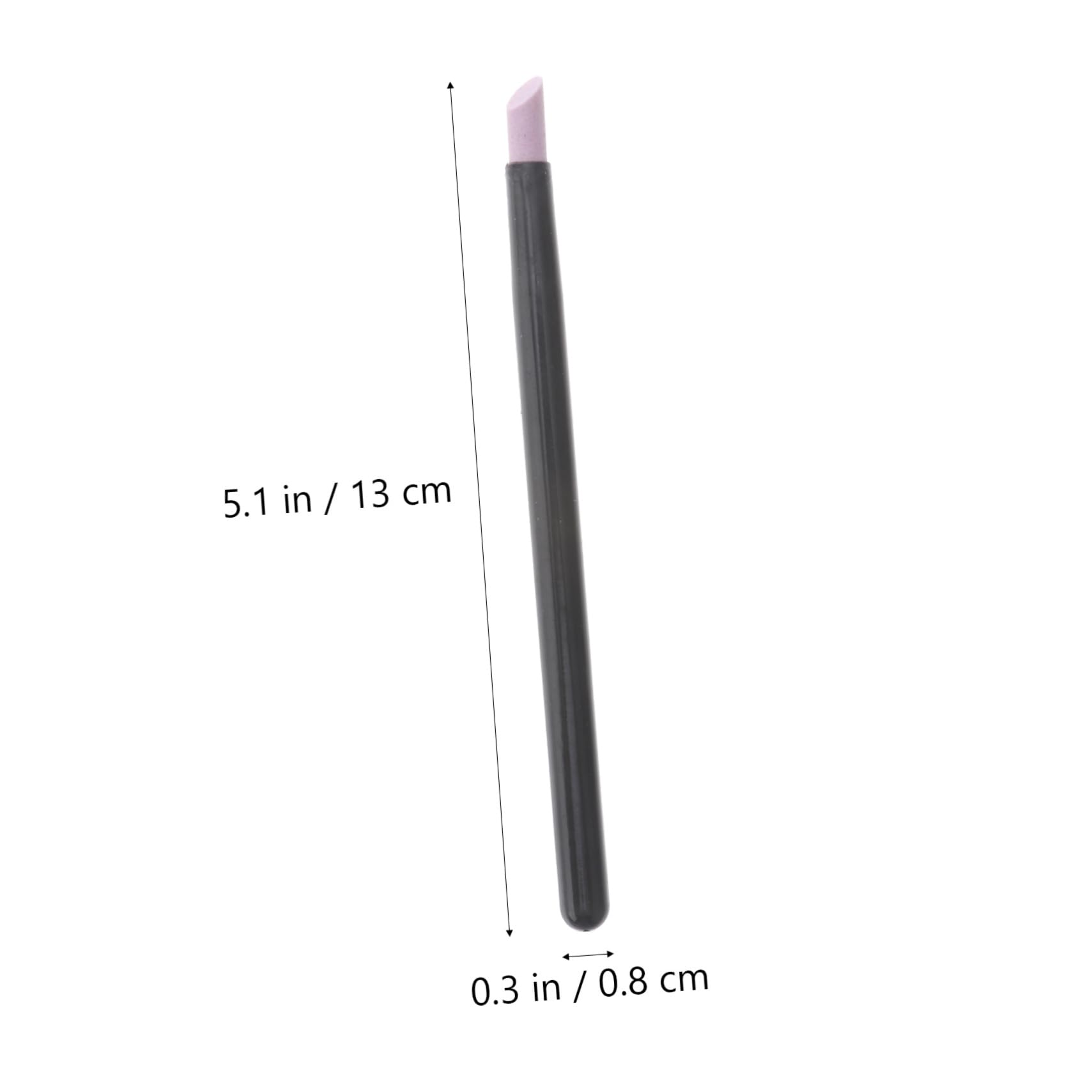 Levemolo 2pcs Fingernail Dead Skin Remover Tool Gentle Surface for Safe Manicure