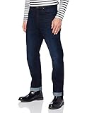 Denim Stretch Lee Herren Brooklyn Straight Jeans, DK Tonal Park, 33W / 34L