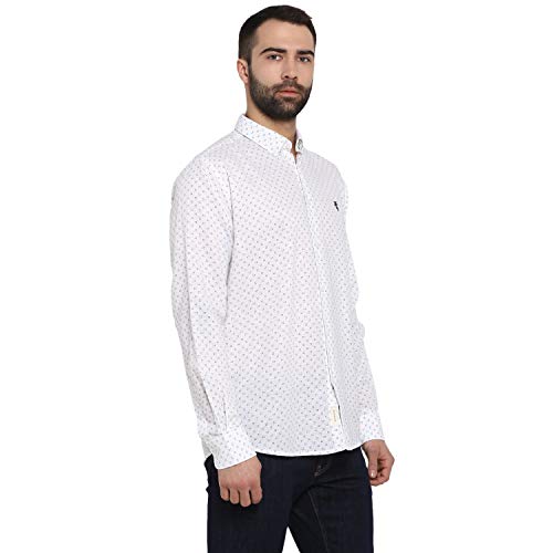 Image of Red Tape Men's Printed Regular Fit Casual Shirt