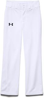 Under Armour Boys' UA Clean Up Baseball Pants YXS White