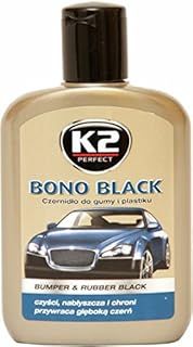 K2 Car Bono Black Bumper And Rubber Care, bumper and plastic restorer 200ml